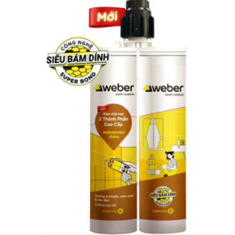 Keo chà ron Weber epoxy 2 thành phần cao cấp Keo chà ron Weber epoxy 2 thành phần cao cấp
